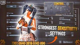 3.4 UPDATE  Best Zero Recoil Sensitivity CODE & Settings For Pubg Mobile/BGMI in 2024