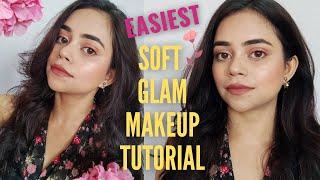 SOFT GLAM MAKEUP TUTORIAL for Beginners | Classy Soft Pink Makeup Look | Beautikaaholic