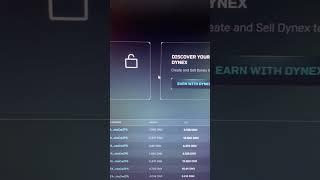 How To Earn On Dynex Marketplace #crypto #cryptocurrencymining