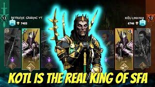 kotl is the real king of sfa  // shadow fight 4