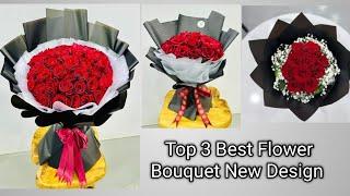 Top 3 Best Flower Bouquet | Flower Bouquet | Flower Wrapping Techniques | Flower Arrangement