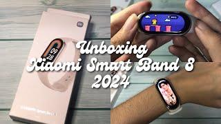 ️ unboxing my Xiaomi Smartband 8 in 2024 + customizing it ️