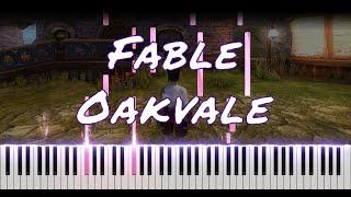 Fable - Oakvale | VIDEO GAME PIANO COVER | PIANO TUTORIAL