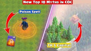 New Top 10 Mythbusters In Clash Of Clans | COC Myth PART #3