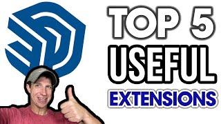 The Top 5 FREE SketchUp Extensions Everyone Should Have!