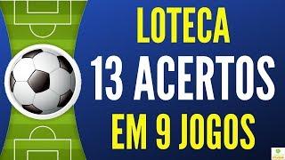 DICA LOTECA - ESQUEMA PARA ACERTAR 13 PONTOS EM 9 JOGOS