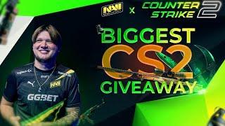 LIVE: S1MPLE BIGGEST CS2 GIVEAWAY, GET YOUR KNIFE FOR FREE!