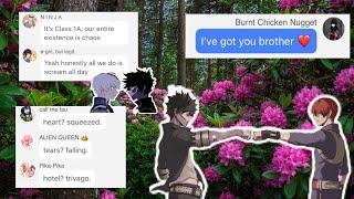 BNHA Texts || “Brother” Lyric Prank || Todoroki and Dabi Are Loving Brothers Again!