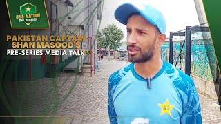 Pakistan Captain Shan Masood's Pre-Series Media Talk | Pakistan vs South Africa Tests | PCB | MA2A