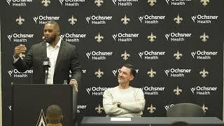 Craig Robertson Retirement Press Conference | New Orleans Saints