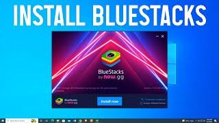 HOW TO DOWNLOAD & INSTALL BLUESTACKS 5 ON WINDOWS 10