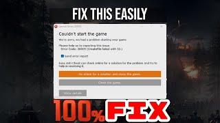 Error Code 30005 How to Fix  100% FIX 2022 For All Multiplayer Games