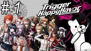 Let's Play Danganronpa: Trigger Happy Havoc [Blind] - #1 | Prologue: Welcome To Despair