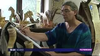 Fabrication du parchemin et écriture à la plume d’oie - France 3 - Août 2013