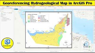 Georeferencing Hydrogeological Map in ArcGIS Pro