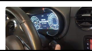 Aftermarket digital cluster for Audi TT installation details