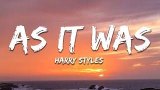 Harry Styles - As It Was (Lyrics)