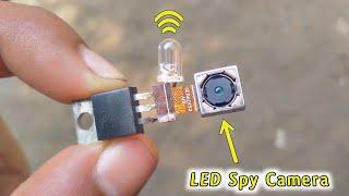 How to make a spy camera with LED sensor || LED sensor spy camera ||