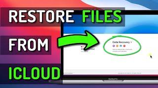 How To Restore Files From iCloud (...if you're lucky!)