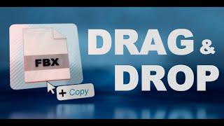 Drag & Drop Import | Blender Addon
