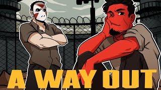 WE GOT LOCKED UP! | A Way Out (Coop w/ H2O Delirious) Episode 1