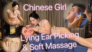 Chinese Popular Massage_ Lying Ear Picking _ Soft SPA(720P_HD)#trending #spa #shortfeed