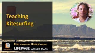 LifePage Career Talk on Teaching Kitesurfing