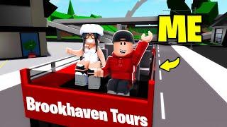 I Became A TOUR GUIDE In Brookhaven.. (Brookhaven RP)