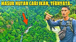 1 HARI 1 MALAM FISHING CAMPING DI HULU SUNGAI || PASANG TAJUR SIDAT MANCING IKAN MEMASAK DI HUTAN️