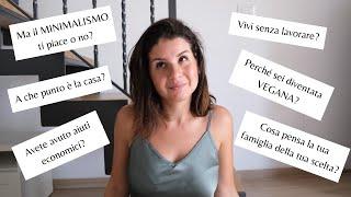 Rispondo alle domande su Semplicità Volontaria, Minimalismo e Scelte di Vita Q&A