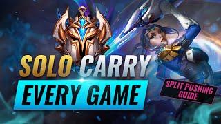 SOLO CARRY With Split Pushing: Season 11 Split Pushing Guide - League of Legends