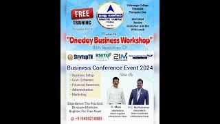 NAMATHU VANIKAM"ONEDAY BUSINESS WORKSHOP" WITH RESOURCES OF