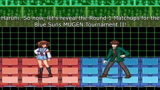 Blue Suns MUGEN Tournament II: Introduction + Updates + Round 1 Matchups