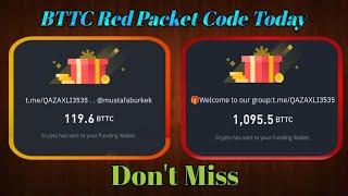 BTTC Token Crypto Box Giveaway  || Binance Red Packet Code Today || Red Packet Code in Binance