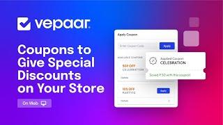 Coupons to Give Special Discounts on Your Store [Web]