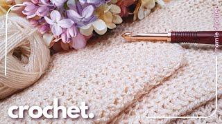  ELEGANT & CASUAL CROCHET ESSENTIAL IN MID-SEASONALLIE TUTORIAL @MamieCrochet