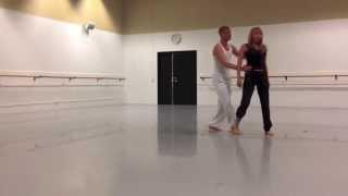 ESC 2014. TANJA "Amazing" dance rehearsal.