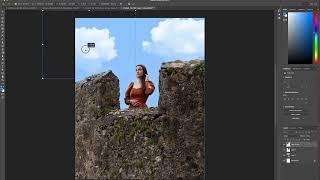 Adding Clouds to a Photo in Photoshop