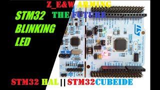 STM32 BLINK LED TUTORIAL 1|| STM32CUBEIDE