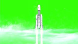 Chandrayaan-3 | green screen | Rocket Green Screen | 4k