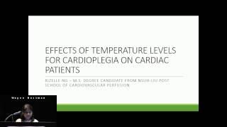 The Effects of Temperature Levels for Cardioplegia on Outcomes of Cardiac Patients