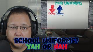 American Reacts: Should Schools Require Students to Wear Uniforms? Pros and Cons!