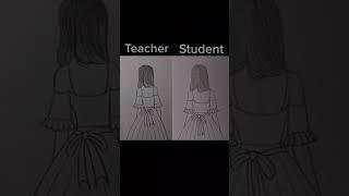 How To Draw A Pencil Sketch art Very Easily part 71 #shorts