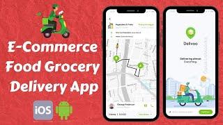 How to Make ECommerce Food Grocery Delivery App and Courier App With Source Code