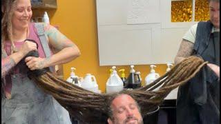 Let's tidy up these locs! Dreadlock wash and maintenance on Caucasian hair