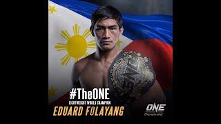 EDUARD FOLAYANG | ONE Championship | TEAM LAKAY | Kampeon - Arzie Valle