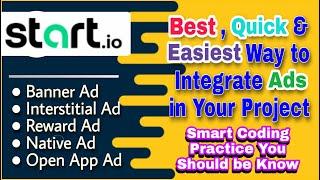 How To Implement StartApp Ads in Android Studio 2024 | Best, Quick & Easiest Way to Do | MakeEasy