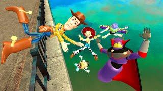 Gmod NEW Toy Story Emperor Zurg and Woody , Buzz , Jessie and Mr. Potato Head Funny Ragdolls