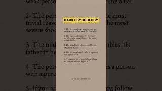 Dark psychology !!