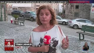 Tânia Laranjo com uma grande besaina em directo na CMTV